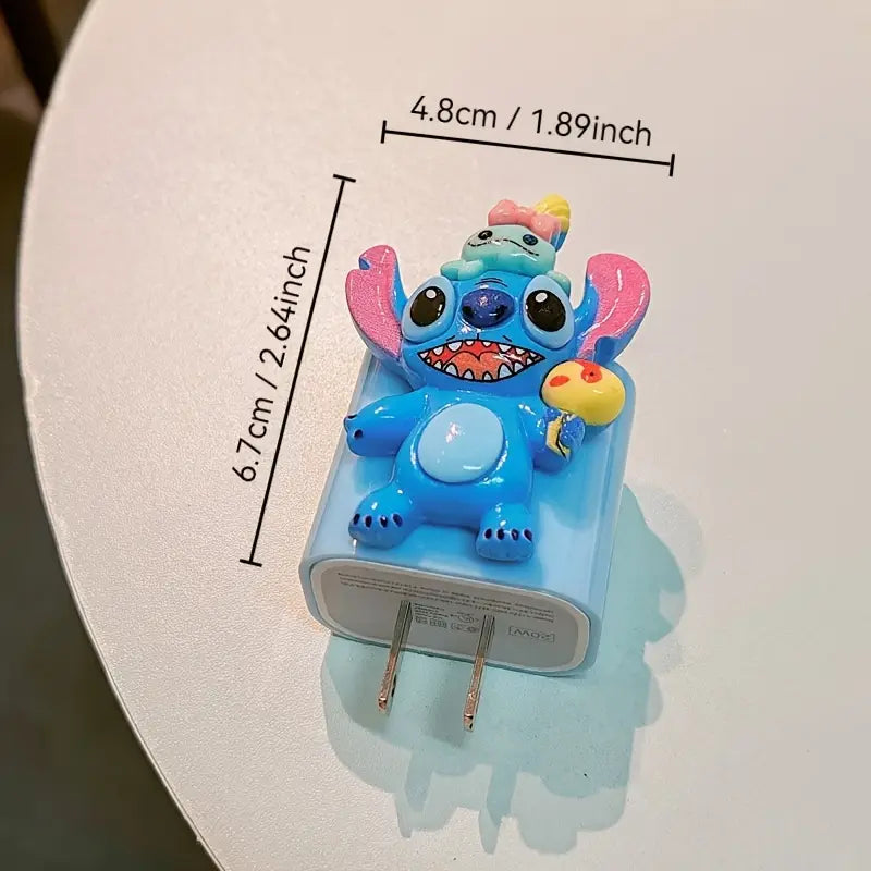Cute Stitch Charger Protector Kit
