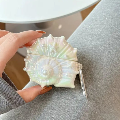 Glittering Sea Shell AirPods Case