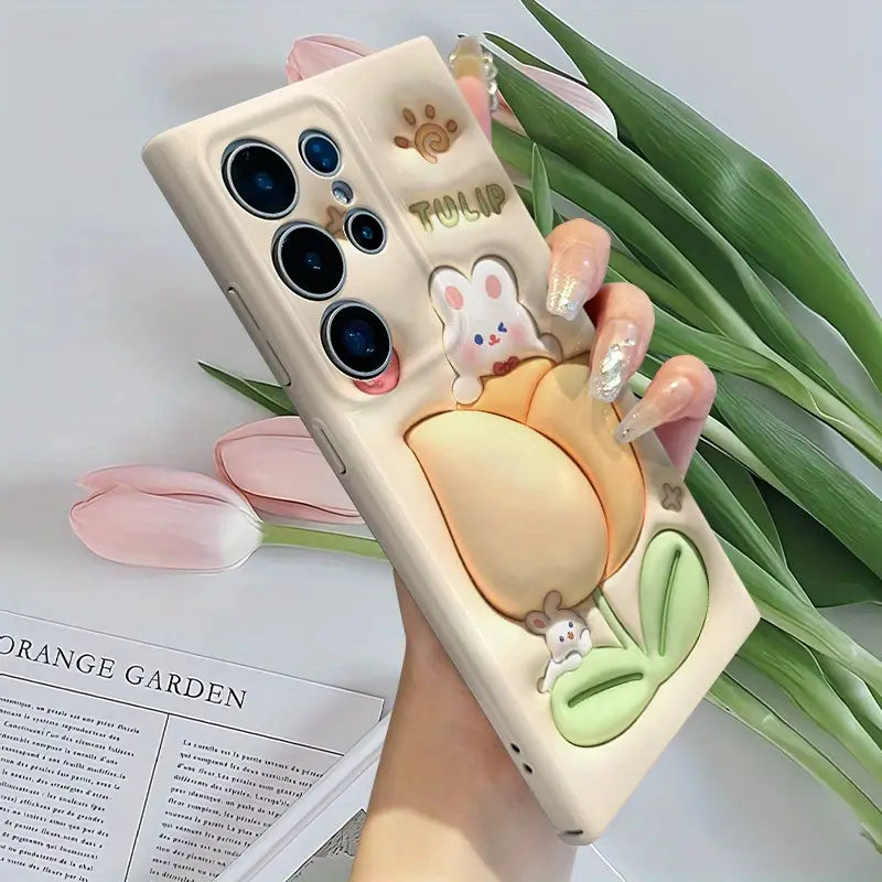 Adorable Tulip Bunny Phone Case - Samsung