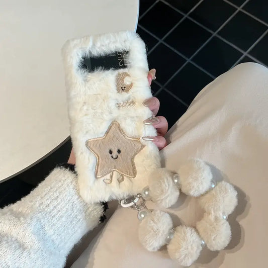 Starry Dream Plush Phone Case - Samsung