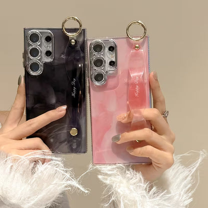 Blush Aura Strap Case