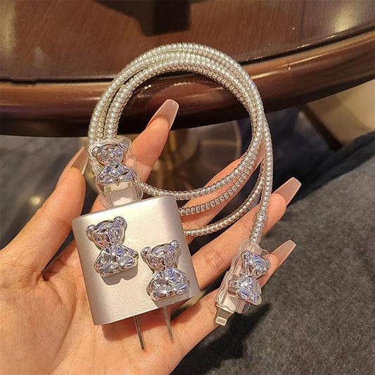 Glittering Bear Charm Charger Kit