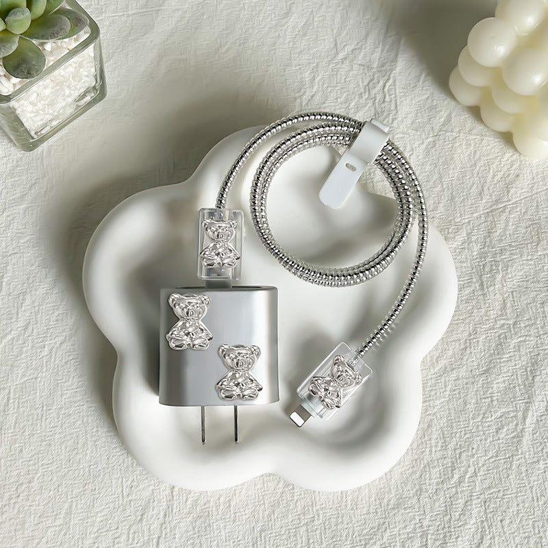 Glittering Bear Charm Charger Kit