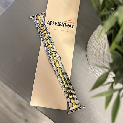 Classic Rounded Link Watch Band