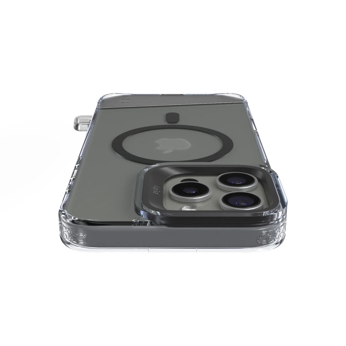 Glossy Slim Transparent Magnetic Case - iPhone