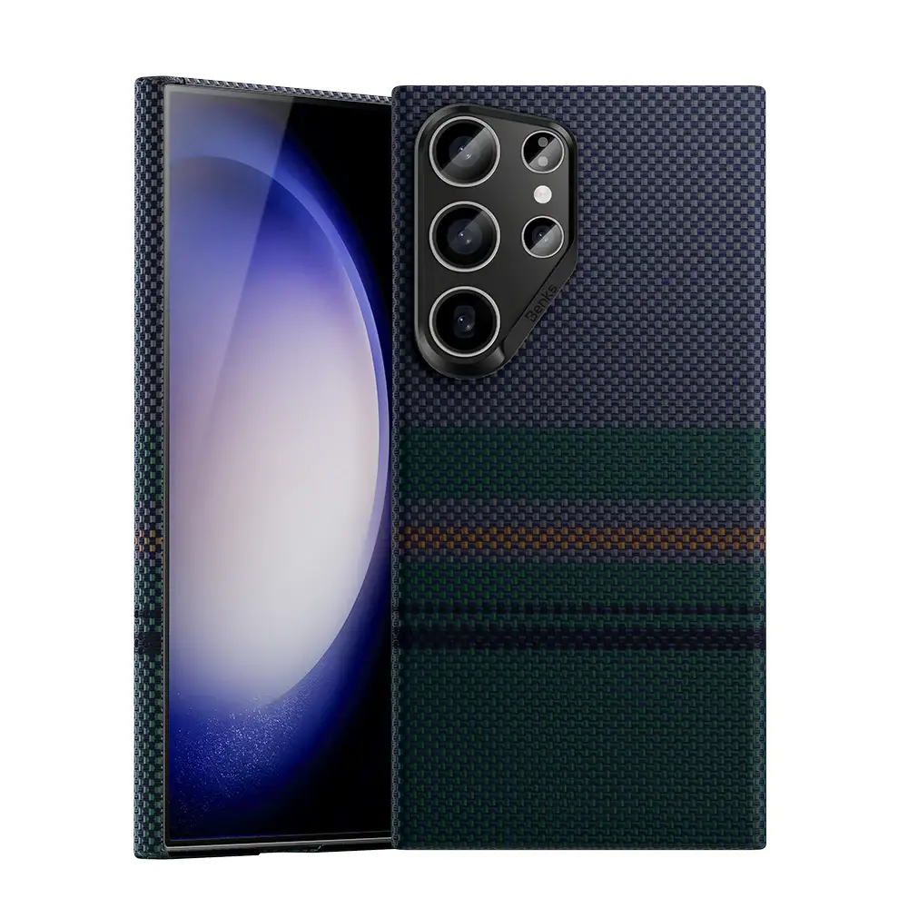 Contemporary Stripe Woven Texture Case - Samsung