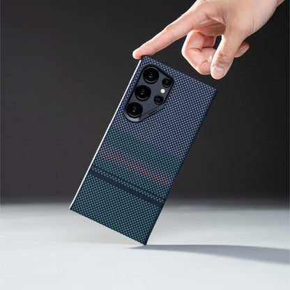 Contemporary Stripe Woven Texture Case - Samsung
