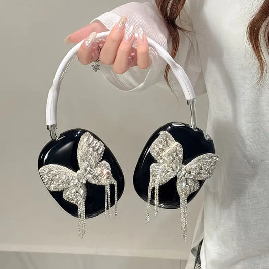 Glamorous Sparkle Butterfly AirPods Max Cases