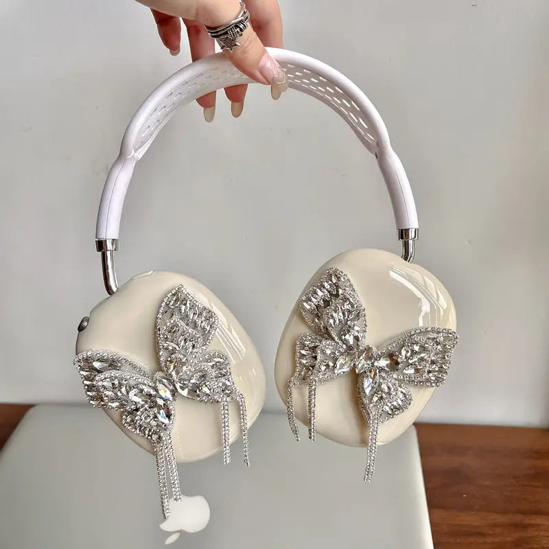 Glamorous Sparkle Butterfly AirPods Max Cases
