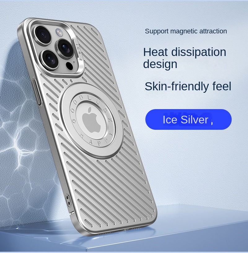 Modern Magnetic Shield Cooling Case - iPhone