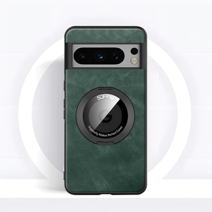 Integrated Magnetic Ring Mobile Case - Google Pixel