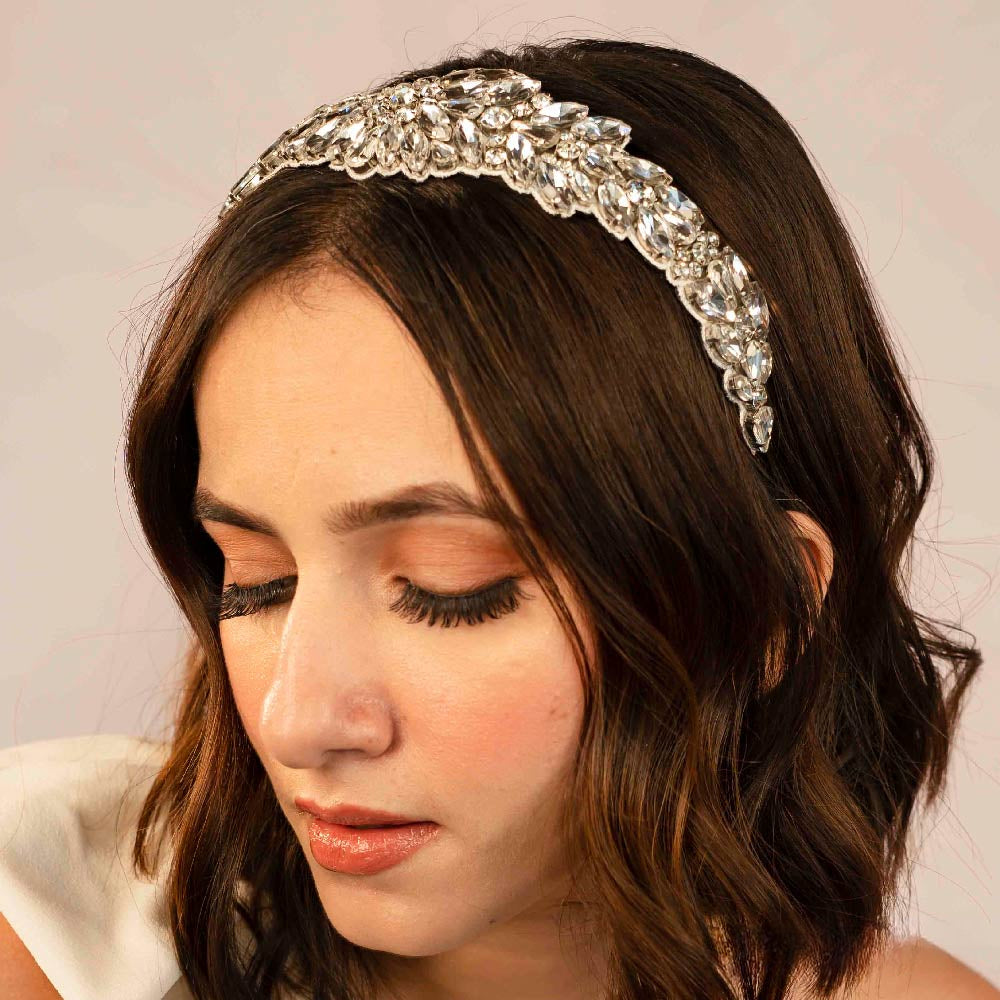 Shimmering Gemstone Headband