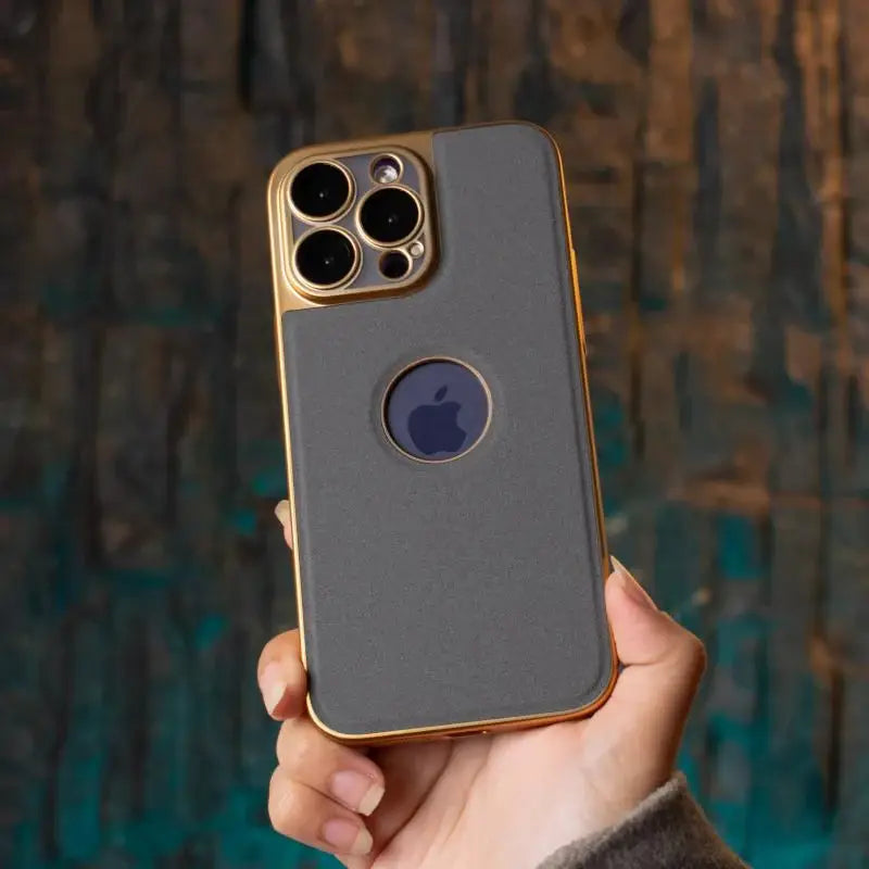 Lustrous Hybrid Metallic Frame Case - iPhone