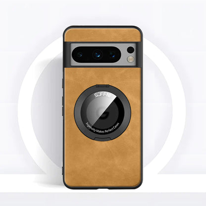 Integrated Magnetic Ring Mobile Case - Google Pixel