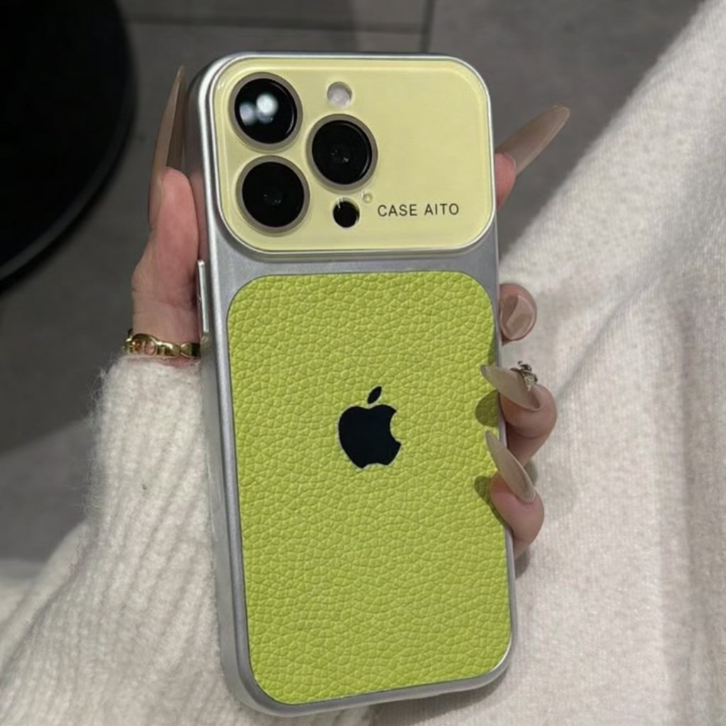 Luxury Pebbled Leather Case
