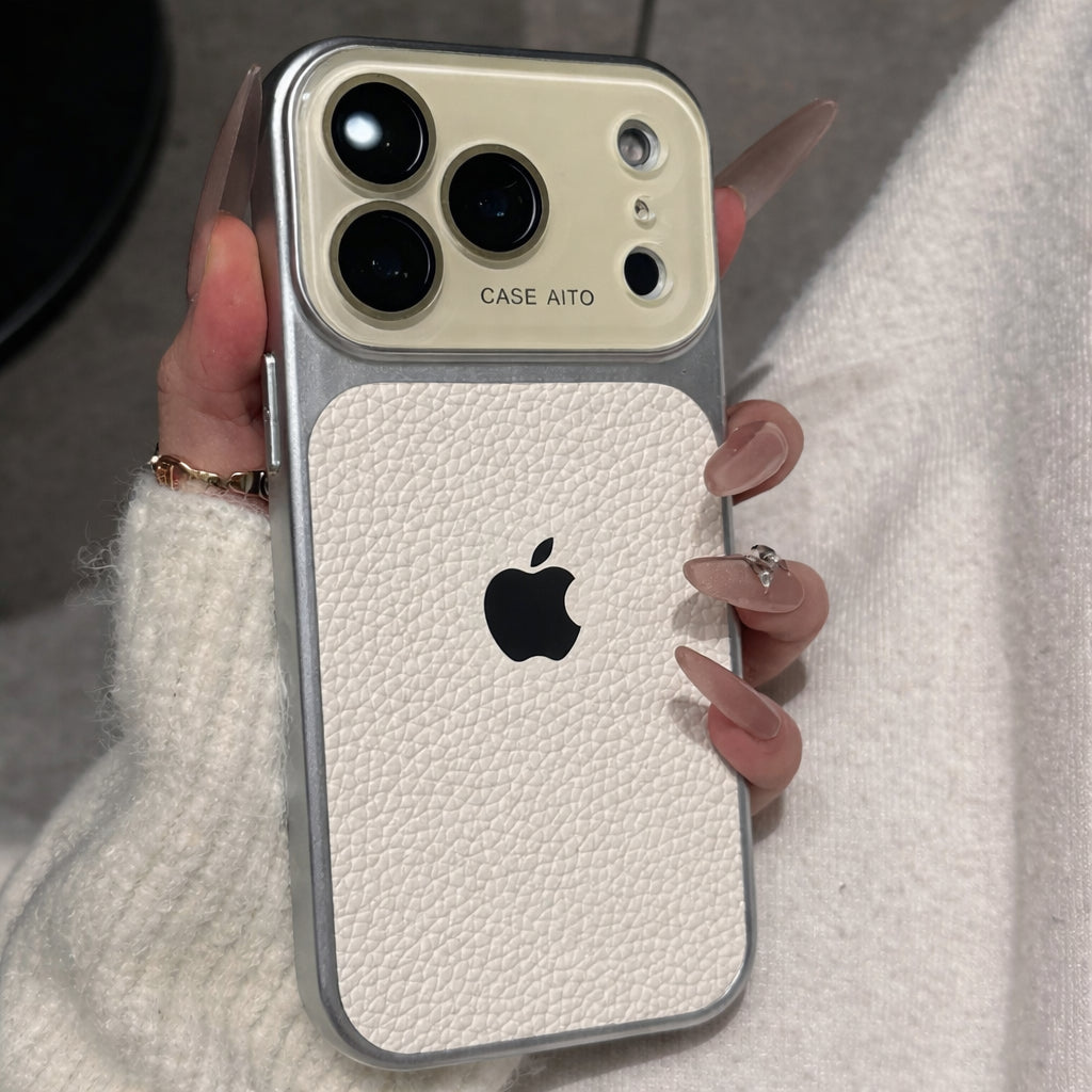 Luxury Pebbled Leather Case