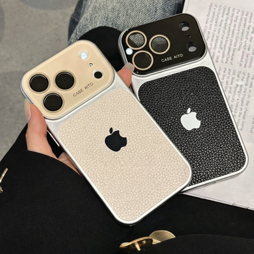 Luxury Pebbled Leather Case