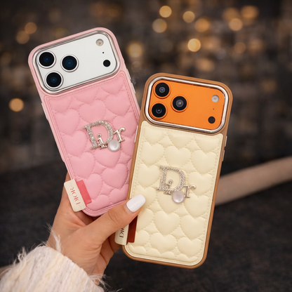 Luxury Love Quilted Finish Case