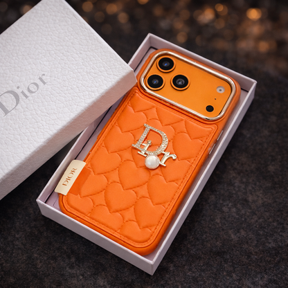 Luxury Love Quilted Finish Case