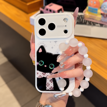 Moonlit Kitty Case with Charm
