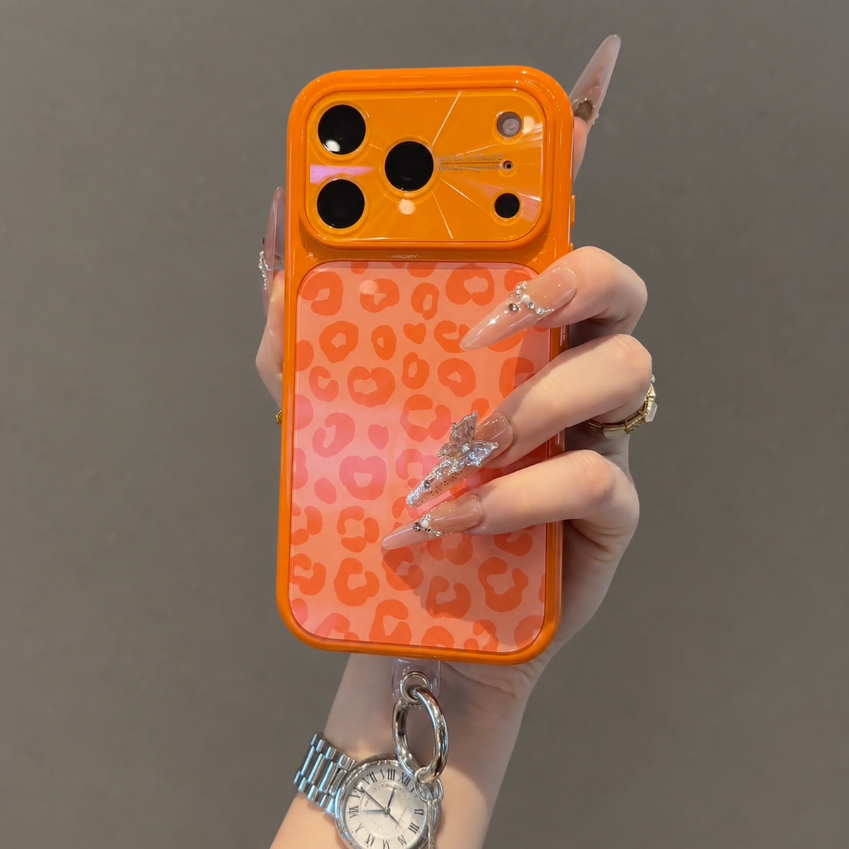 Wild Spot Crush Case with Charm