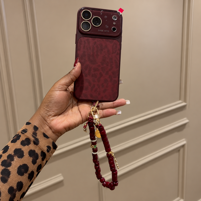 Leopard Muse Charm Case