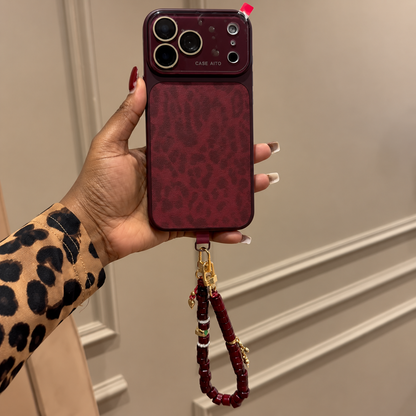 Leopard Muse Charm Case