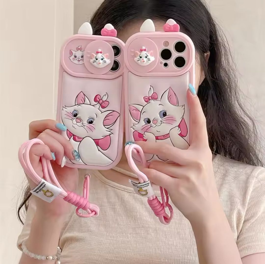 Meow Chic Case with Lanyard