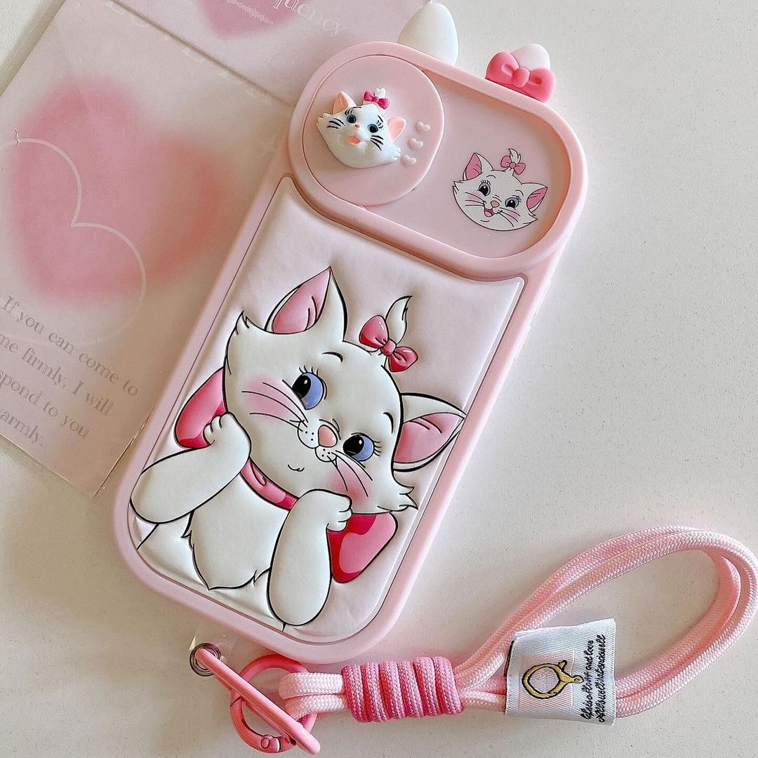 Meow Chic Case with Lanyard