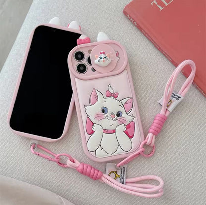 Meow Chic Case with Lanyard