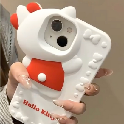 Cute Hello Kitty 3D Case