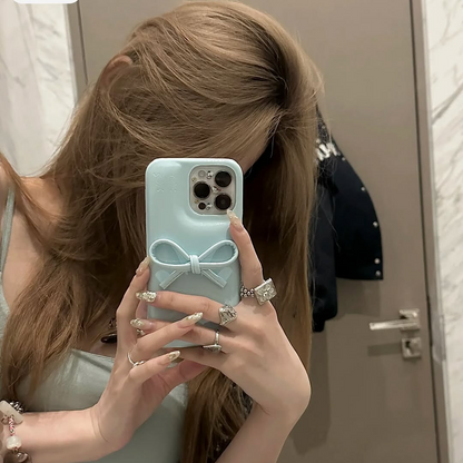 Elegant Bow Charm Phone Case