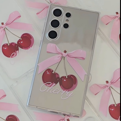 Elegant Cherry Phone Case - Samsung