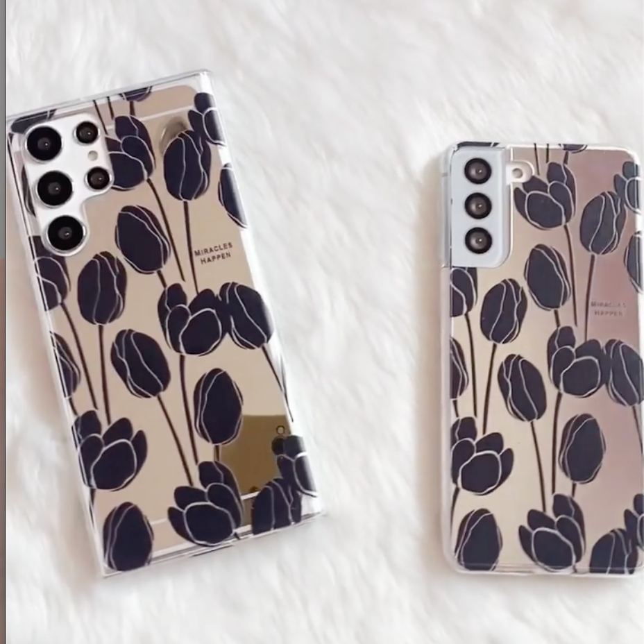 Elegant Bloom Tulip Case - Samsung