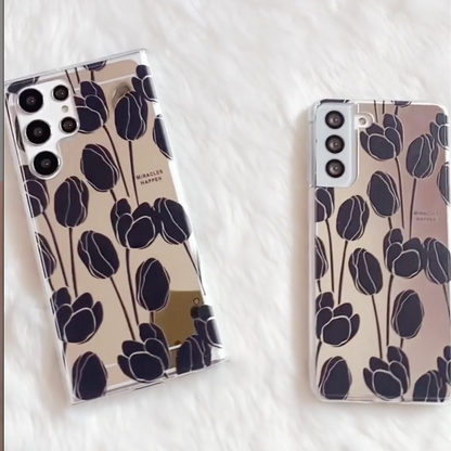 Elegant Bloom Tulip Case - Samsung
