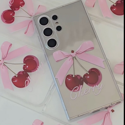 Elegant Cherry Phone Case - Samsung