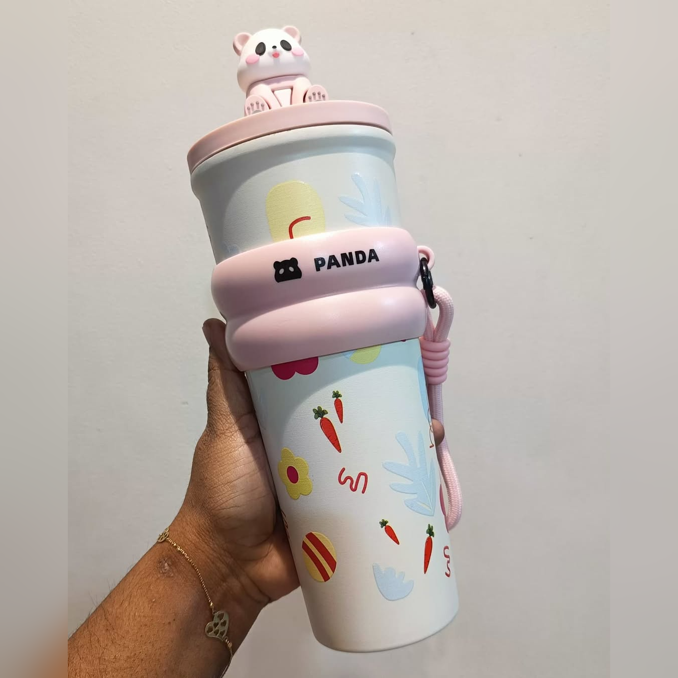 Kawaii Panda Insulated Tumbler