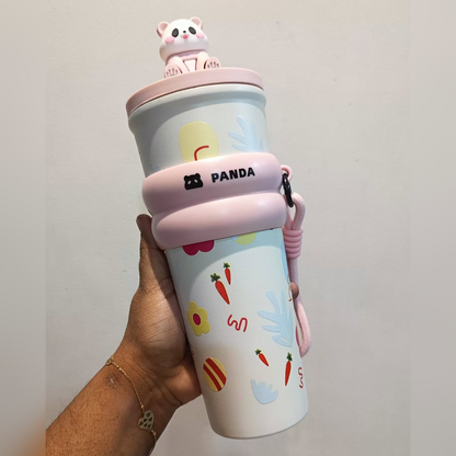 Kawaii Panda Insulated Tumbler