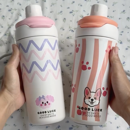 Happy Vibes Insulated Tumbler