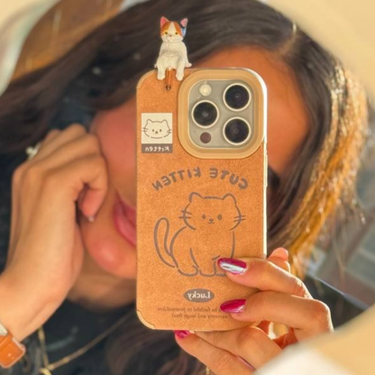 Cute Kitten Playful Phone Case
