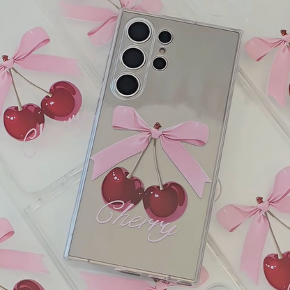 Elegant Cherry Phone Case - Samsung