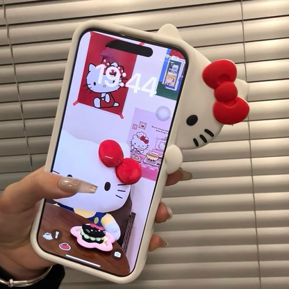 Cute Hello Kitty 3D Case