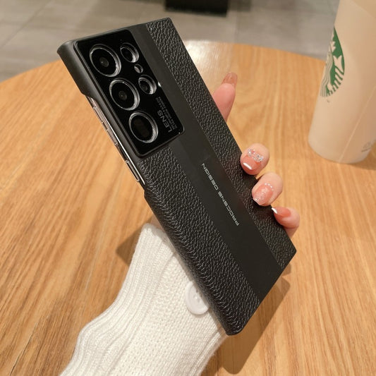 Elite Spectrum Stripe Leather Case - Samsung