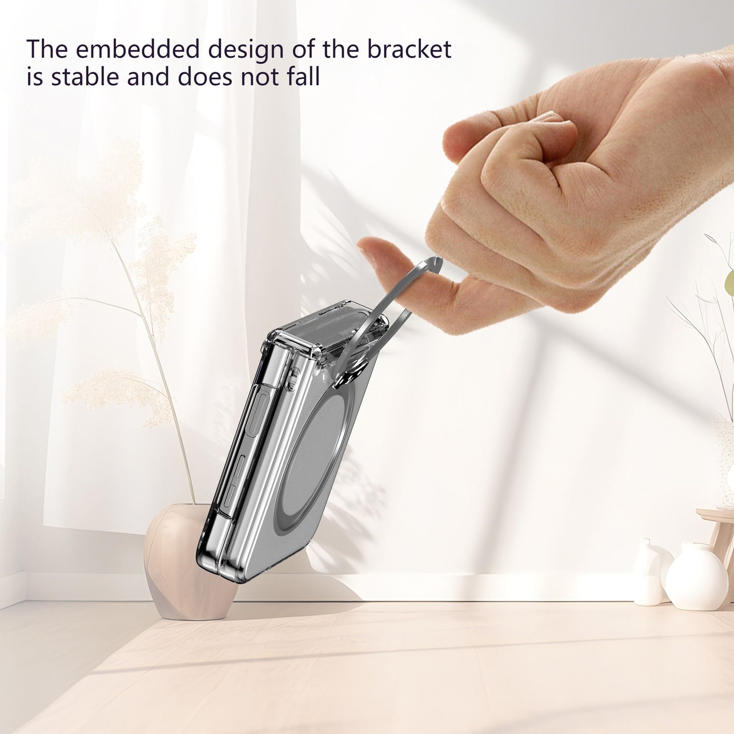 Galaxy Z Flip6 Swivel Magnetic Stand Case