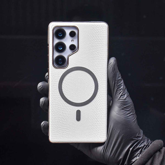Luxe Croc Pattern Magnetic Magsafe Case