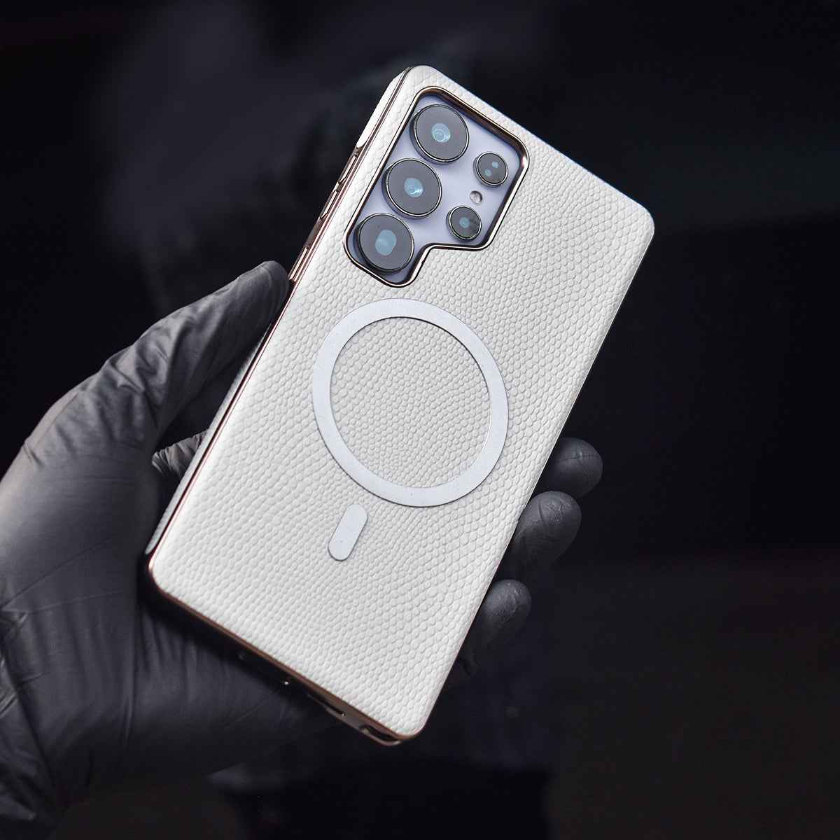 Luxe Croc Pattern Magnetic Magsafe Case