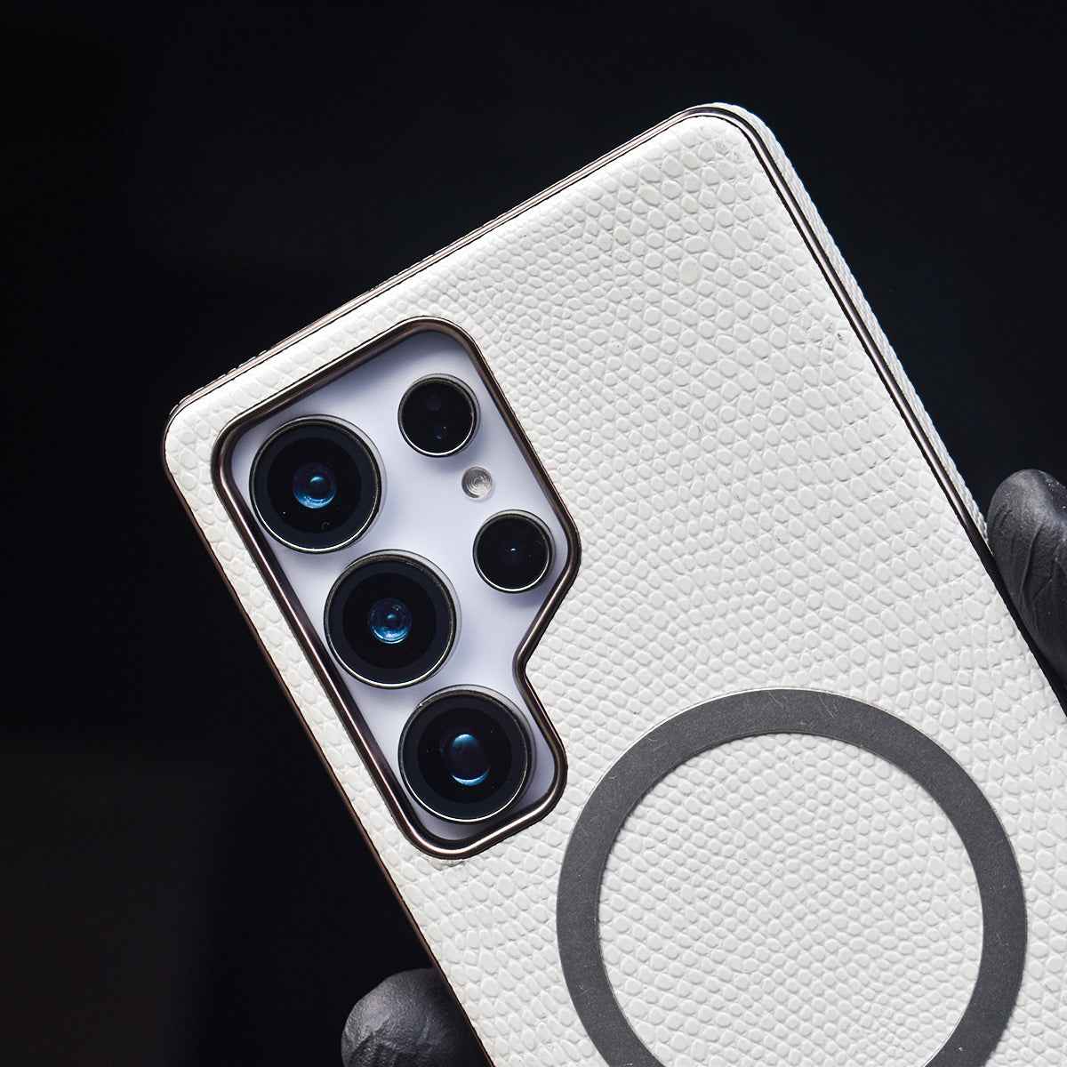 Luxe Croc Pattern Magnetic Magsafe Case