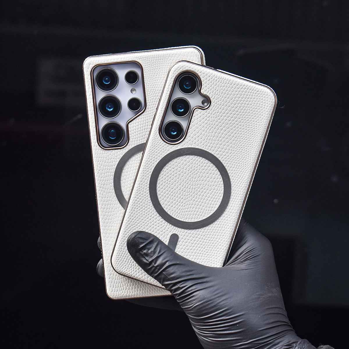 Luxe Croc Pattern Magnetic Magsafe Case