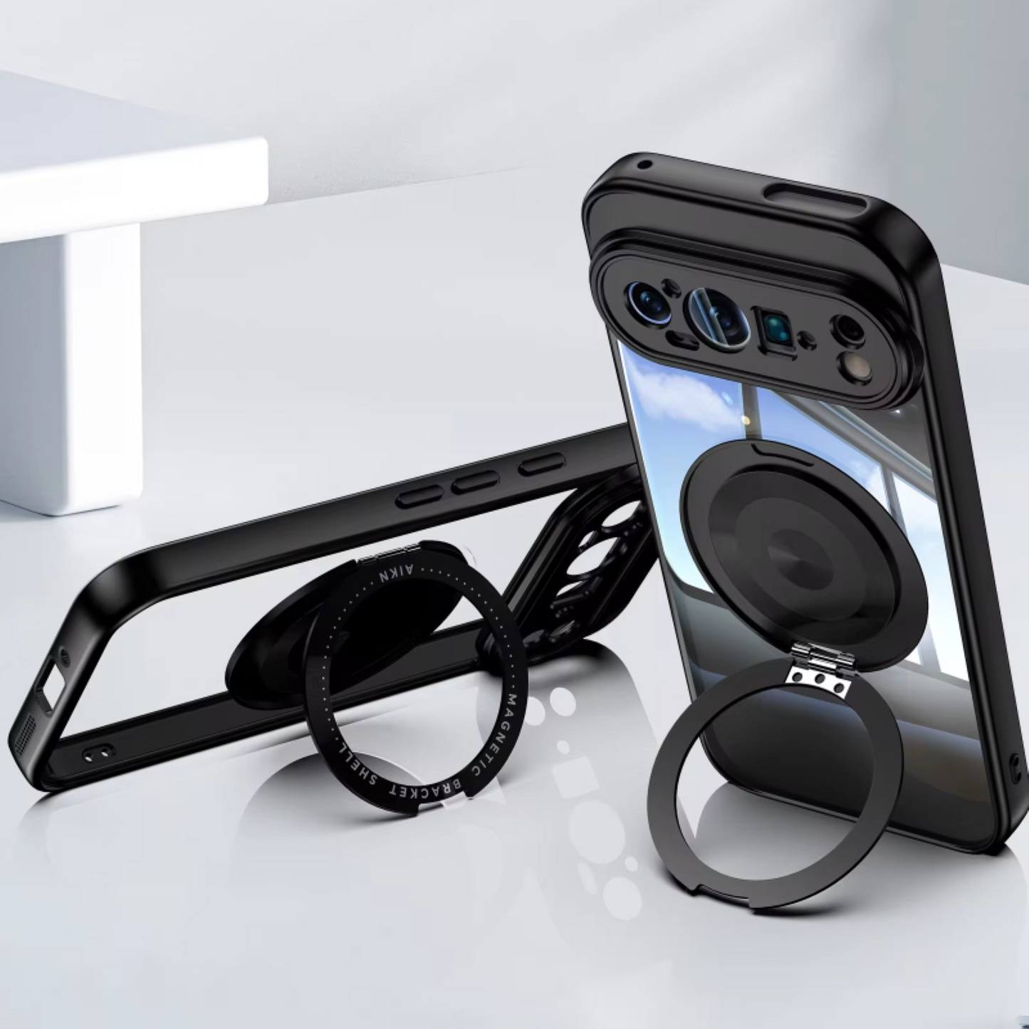 Next-Gen Transparent MagSafe Bracket Case - Google