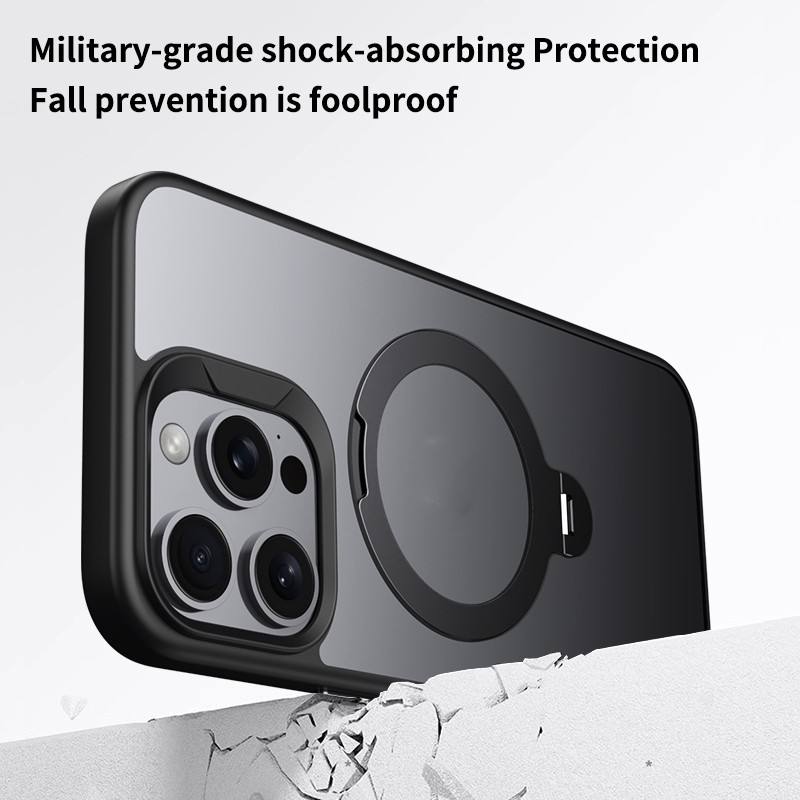 Modern Clear MagSafe Stand Case - iPhone